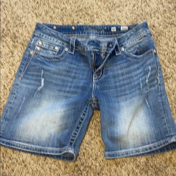 Shorts | Miss Me Bermuda Shorts Size 